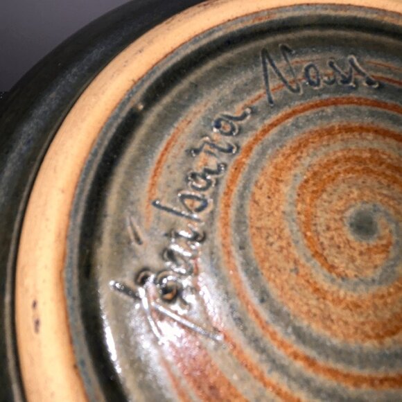 Tierra Firme Ceramica Gres Barbara Crummenauer 7.5" Pottery Bowl Santiago Chile - Picture 14 of 16